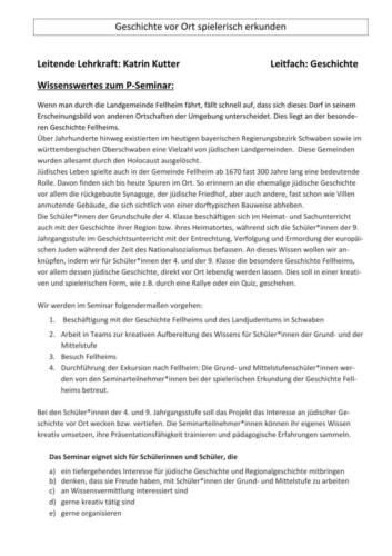 GESCHICHTE-Kutter-Schueler-Info